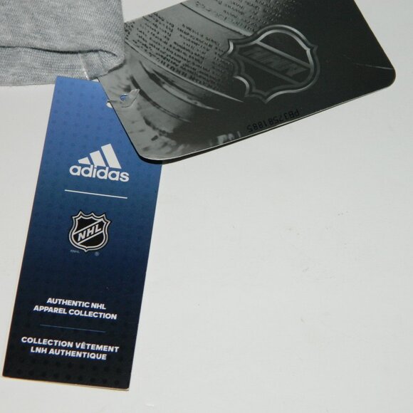 Adidas Authentic NHL Winnipeg Jets Classic “47” Gray Crewneck Sweatshirt Size L - Picture 10 of 12